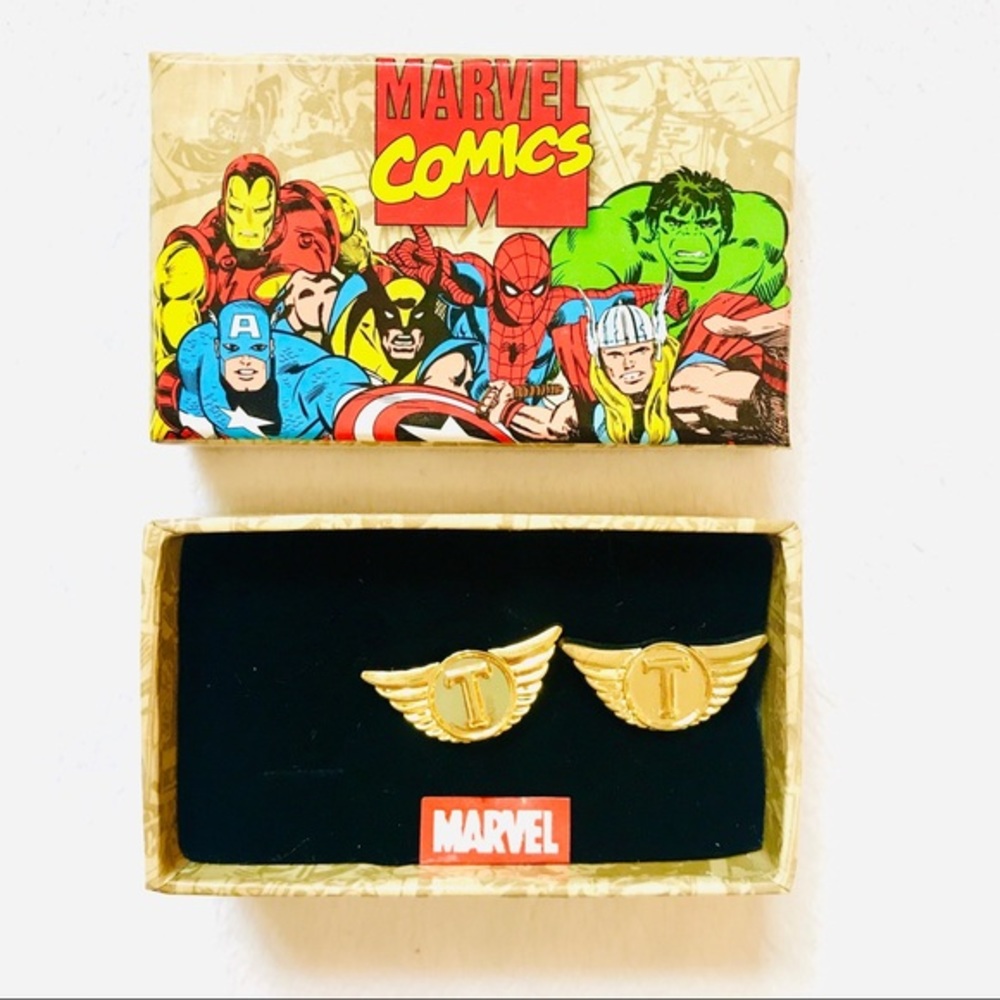 Marvel comics avengers suit cuff links NEW